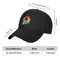 thumbnail image 5 of Pride Month LGBTQ Gay Pride Ally Baseball Cap Adjustable Trucker Sun Hat Outdoor Sport Casquette Hats for Men Women Black, 5 of 7
