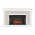 thumbnail image 2 of SEI Furniture Canyon Heights Faux Stone Electric Fireplace, 2 of 4