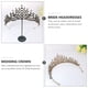 thumbnail image 4 of KAKOWELY 1 corona de cristal estilo barroco con encantador adorno para el cabello (negra), 4 of 4