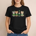 thumbnail image 2 of Cute Shamrock Cat St. Patrick’s Day T-Shirt – Lucky Irish Green Tee Gift for Cat Lovers, 2 of 5