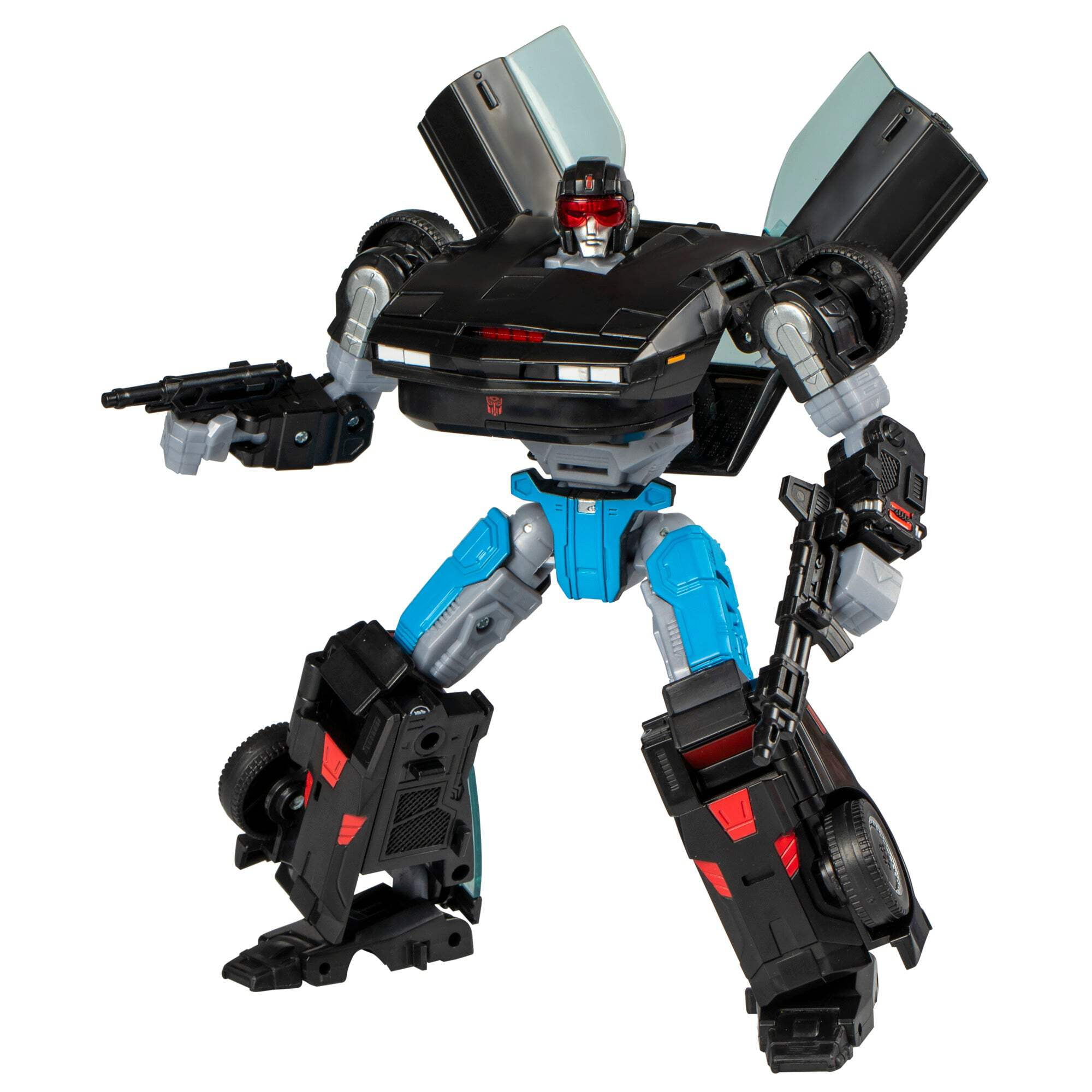 Transformers Action Figure, Autobot Agent Knight (Knight Rider x Transformers), 6.5-inch, 8+