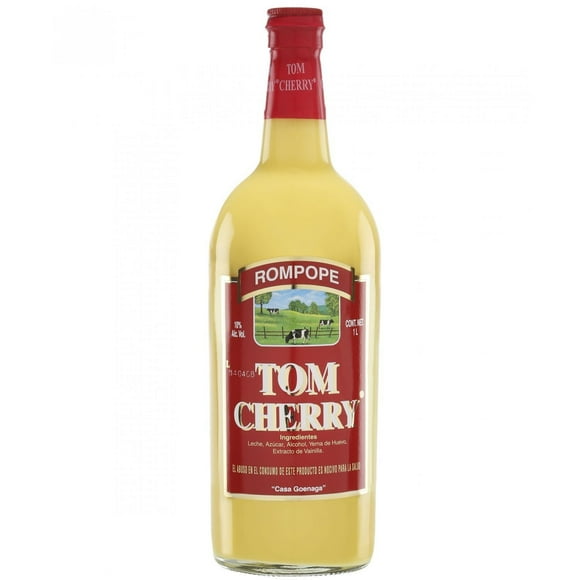 Paquete de 3 Rompope Tom Cherry 1 L