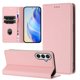 thumbnail image 4 of For Samsung Galaxy A26 5G Wallet Case RFID Blocking Litchi Texture Leather Mobile Cover - Pink, 4 of 5
