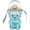 Blue, variant on Cute Bear Water Bottle with Straw and Strap, Bear Water Bottle for Kids, Portable Leakproof BPA-free Drinking Cups for Girls Women Camping Picnic Hiking Travel