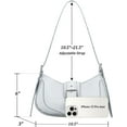 thumbnail image 6 of Kwuty Shoulder Bags for Women Retro Crescent Hobo Handbag Y2K Underarm Purse, 6 of 7