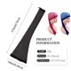 thumbnail image 5 of Guardurnaity Funda de poliuretano para tejido de cabello largo con cordón ajustable, transpirable y elástica. Tratamientos para la caída del cabello negro, 5 of 6