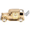 thumbnail image 3 of Alarm Clock, Portable Size Car Model Clocks Pen Holder Function Multifunctional With Large Dial Display For Bedroom For Office Desk Gold, 3 of 8