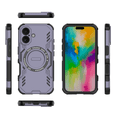 thumbnail image 4 of Funda GANGXUN para iPhone 16 , magnética, resistente a golpes, con soporte, unisex, carga inalámbrica, 4 of 4