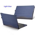 thumbnail image 3 of Étui pour Ordinateur Portable pour HP Pavilion x360 Modèle Convertible Série 14-dy 14 Pouces Unisexe Patchwork Cuir PU Housse de Protection Cadeau Rouge Vin pour Série HP 14-dy, 3 of 6