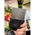 thumbnail image 3 of Potato Cutter / Stainless Steel Chip Slicer / Vegetable and Fruit Wavy Blade / Essential Kitchen Tool, 3 of 6