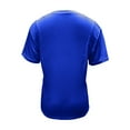 thumbnail image 5 of Moxiu Men's Big and Tall Tactical Tops Outdoor High Stretch Fitted Muscle Shirts Summer Short Sleeve Hiking Fishing T-Shirt Blue,XL, 5 of 8