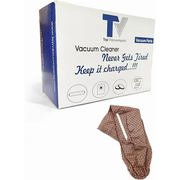 Replacement Part For Kirby Vacuum Brown Cloth Bag W/Zip Pocket Brown # 406848