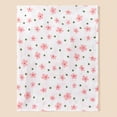 thumbnail image 2 of 1pc Floral Pattern Infant Car Seat Cover, Dustproof, 2 of 4