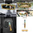 thumbnail image 7 of Uorisanigo Sloth Print Car Seat Covers Modern Car Seat Cover Full Set Car Accessories with Car Steering Wheel Cover, Car Trash Can, Car Seat Belt Cover,Car Interior Decor Gift for Birthday, 7 of 7