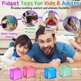 thumbnail image 3 of 4pcs Stress Balls Fidget Squishy Toys - Stress Relief Squeeze Sensory Balls Fidget Toys for Kids Adults, 3 of 5
