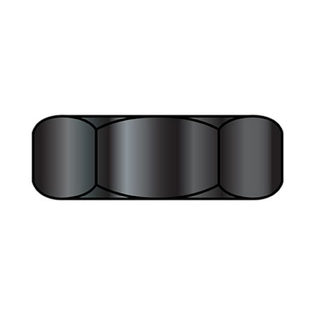 

10-32X3/8X1/8 Standard Pattern Hex Machine Screw Nut 18 8 Stainless Steel Black Oxide and Oil (Pack Qty 5 000) BC-11NH188B