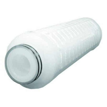 Pleated Filter Cartridge, 70 gpm, 1 Micron, 2-3/4" O.D., 11 1/8 in H