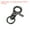 Light Black, variant on Uxcell 10 Pack Swivel Lanyard Snap Hook, Zinc Alloy Trigger Snap Hooks, Silver