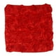 thumbnail image 3 of Funda de almohada de satén con flores, sofá, silla, funda de almohada, funda de cojín decorativa para el hogar, rojo seitruly HA7457-06B, 3 of 6
