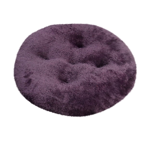 Sofa Vama Ropa de Cama Cojín circular para asiento de silla, taburete, cojín grueso para silla de comedor, cojín para futón, cojín para suelo for Navideño