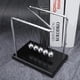 thumbnail image 1 of Columpio Péndulo NewtonDiseño en Forma de Z Juguete Física Ciencia Grandes Bolas de Equilibrio de Cuna Newton con 5 Bolas de Acero sólido y Base de Madera MacizaAlivia el ANGGREK Otros, 1 of 8