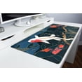 thumbnail image 2 of Anime Koi Carp Large Mouse Pad Cute Koi Fish Gaming Desk Mat Japanese Mousepad XXL Desk Mat, Cool Keyboard Mouse Mat Desk Pad for Computer Laptop Girl Gamer Women Desktop Protector 31.5x15.7 in, 2 of 6