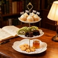 thumbnail image 2 of Cupcake Stand,Dessert Stands, 3 Tier Serving Tray, 3-Layer 14x12x10 In Dessert Tower for Parties, Weddings, Tea Parties & Living Room, 2 of 6