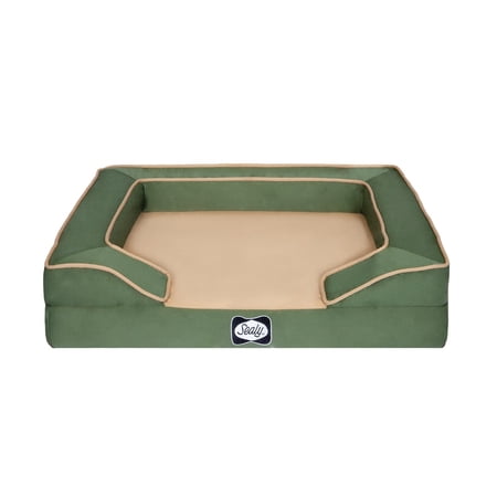 UPC: 0712190193812 | Sealy Lux Elite Quad Element Orthopedic and Memory Foam Dog Bed