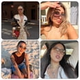 thumbnail image 5 of Gafas de sol de moda todo en uno Gafas de sol modernas para fotografía callejera europea y americana, fabricadas en PC, 5 of 5