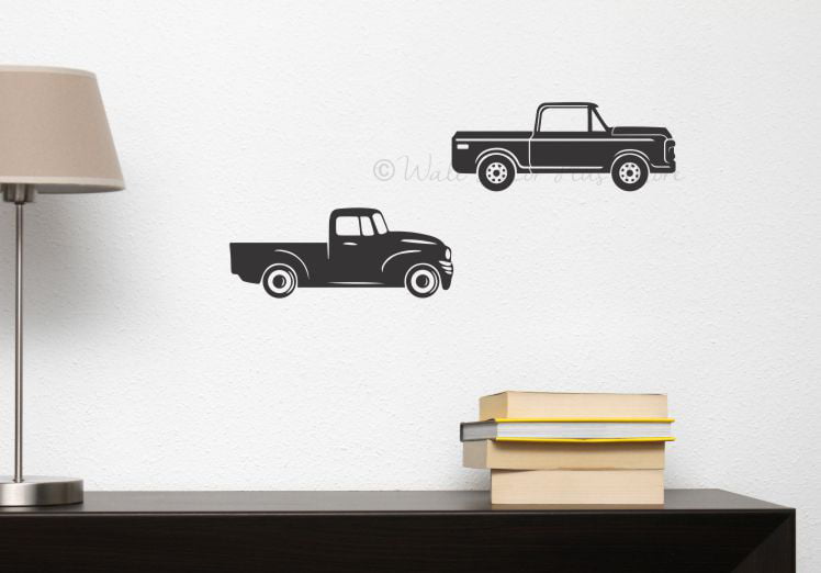 GMC Logo Wall Decal Modern New Pick up Car Decor Art Mural Vinyl Sticker 