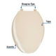 thumbnail image 4 of ASIENTO WC ELONGADO HUESO FOSET 49906 FOSET AWC-45H, 4 of 4