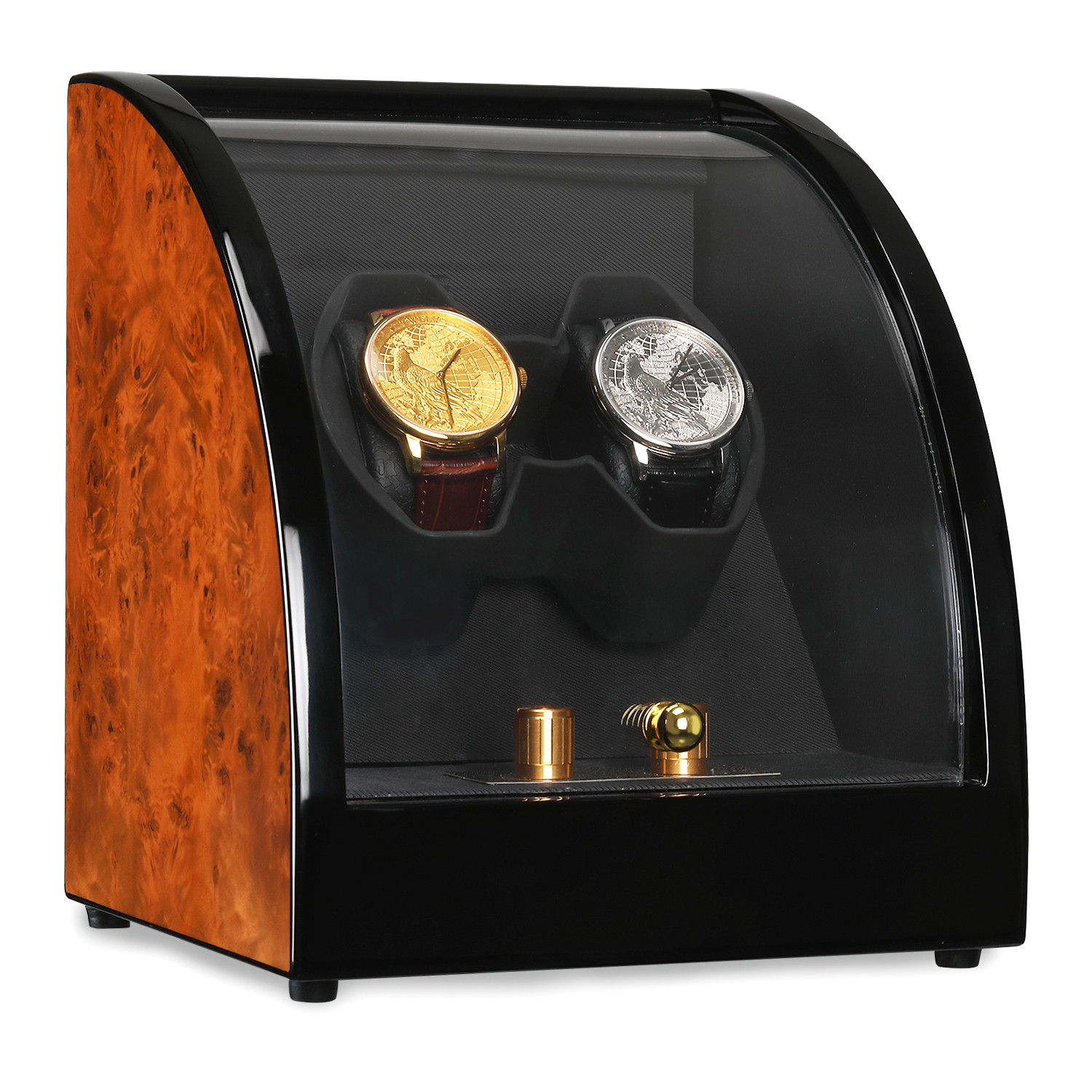 Chiyoda CHIYODA Automatic Double Watch Winder Unique Design with