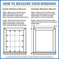 thumbnail image 4 of Mainstays 1 in Cordless Vinyl Light Filtering Mini Blinds, White, 48 in W x 64 in L, 4 of 6