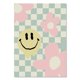 thumbnail image 1 of Pintura sobre lienzo en colores Pastel danés, póster estético a cuadros de cereza, flor sonriente, estampado de mariposa, decoración del hogar, arte de pared para guardería, 1 of 4