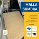 thumbnail image 2 of Malla Sombra 2.5x2.5 Metros - Cuadrada Beige - Lonas para Exteriores - Lona para Sombra - Argolla y Bastilla Ultra-Resistente - Protección UV - Fácil Instalación - Malla 2.5x2.5 Beige, 2 of 7