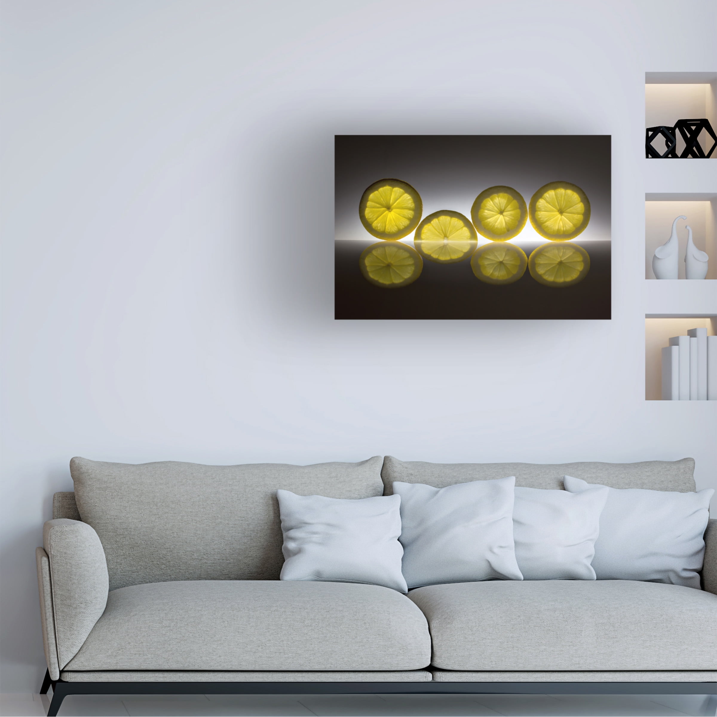 Wieteke de Kogel 'Lemon' Canvas Art