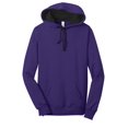 thumbnail image 5 of District Adult Female Women Plain Long Sleeves Hoodie Purple 4X-Large, 5 of 6