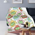 thumbnail image 6 of Cute Frog Blanket Gifts for Adults Kids Girls Women Soft Lightweight Warm Cozy Frog Throw Blankets for Bed Living Room Sofa Couch Decor 50x40in, 6 of 6