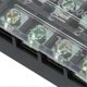 thumbnail image 3 of 4Pcs Terminal Strip Block TB Fixed Large Current Copper Contactor Circuit Terminal Block 600V 35A 4 Positions, 3 of 5