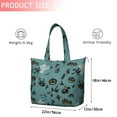thumbnail image 4 of Halloween Witchy Motifs Pattern Travel Tote Bags for Women Carry On,Large Weekender Bags for Women Travel,Multi Functional Duffle Bag for Work,Shopping,Sports, 4 of 5