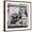 Brown Frame, variant on Art.com Fish Store in the Lower East Side, the Jewish Neighborhood of New York City. August 1942 Photo, 16" x 16"