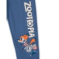 thumbnail image 7 of Disney Zootopia Toddler Boys' Fleece Sweatshirt and Pants Set Zootopia Cream Blue, 7 of 7