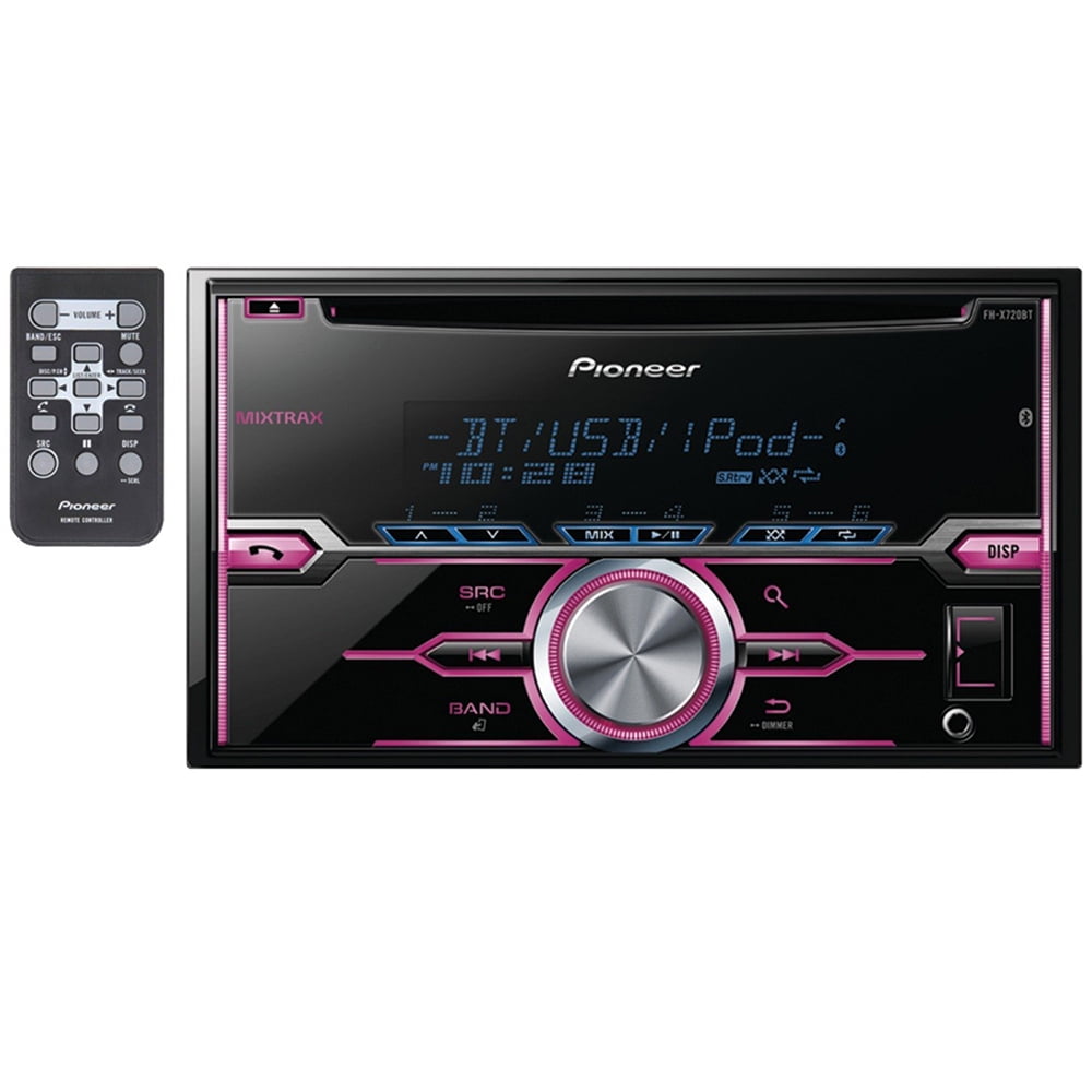 Pioneer FHX720BT 2DIN CD Receiver with Mixtrax and Bluetooth