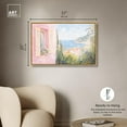 thumbnail image 5 of Mediterranean Pink Canvas Spring Color Prints by Art Remedy, Gold Frame, 36 x 24, 5 of 7