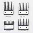 thumbnail image 4 of Juego de 4 peines para Wahl con guía de corte de metal de 3 mm, 6 mm, 9 mm y 12 mm, 4 of 5