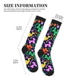 thumbnail image 4 of Pofeuu Colorful Air Balloons1 Print Compression Socks for Women & Men Circulation - Best Support for Nurses,Running,Athletic,Sports, 4 of 7