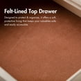 thumbnail image 4 of Furniture of America Eirlys Modern Wood 6-Drawer Vertical Dresser, Light Oak, 4 of 14