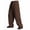 Coffee, variant on Men's Baggy Sweatpants Elastic Waist Drawstring Wide Leg Lounge Track Pants Casual Loose Joggers with Pockets
