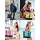 thumbnail image 5 of Bolso Tote de Viaje MOPERIL Impermeable para Playa Mujer Morado, 5 of 6