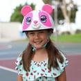 thumbnail image 2 of Raskullz Plush Pink Bike Helmet, Toddler 3+ (48-52cm), 2 of 6